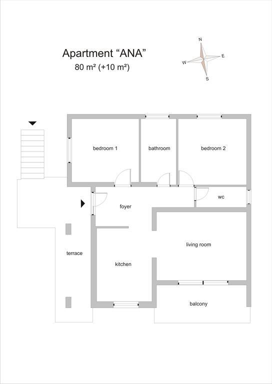 Ana Apartment Rabac Chambre photo